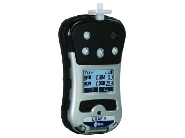 QRAE 3 - Monitor inalámbrico para hasta cuatro gases compacto y versátil